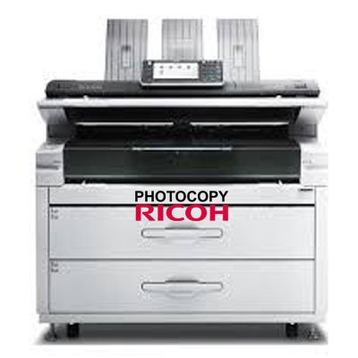 Máy photocopy A0 RICOH MP W7100SP nhập khẩu từ MỸ, giá rẻ, mới 95%
