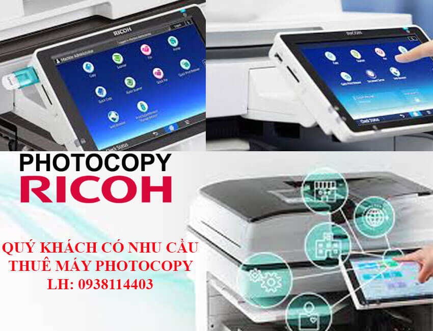 Thuê máy photocopy giá rẻ tại TPHCM nhiều tính năng hiện đại.