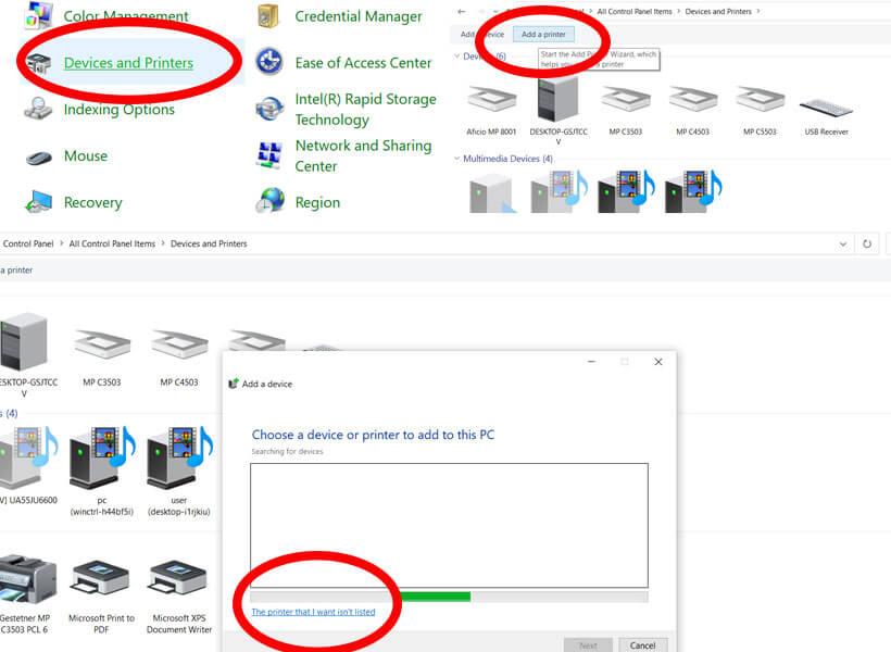 Chọn các biểu tượng theo hướng dẫn