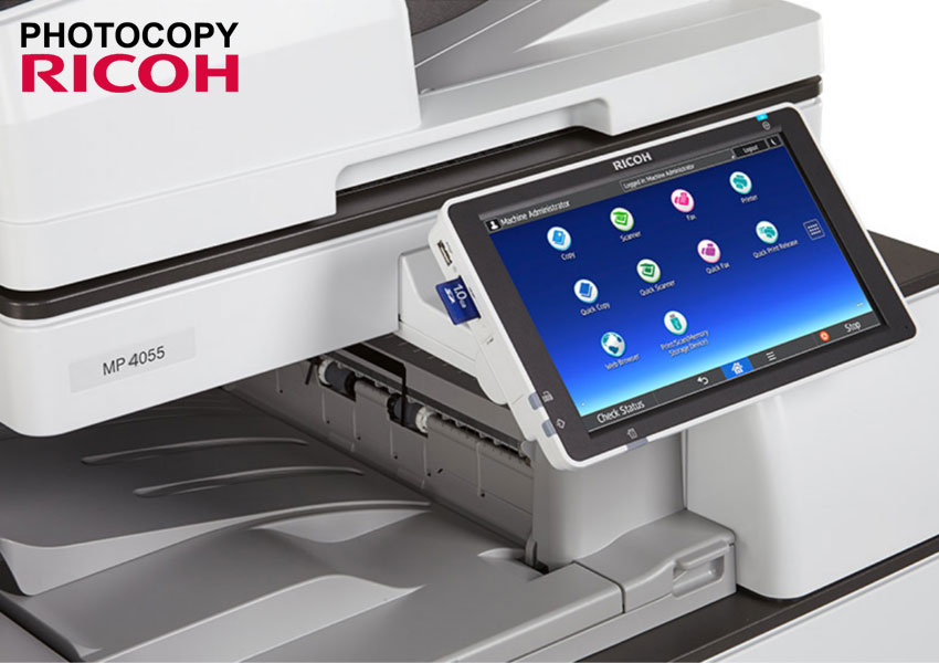 Địa điểm bán máy photocopy Ricoh mp 4055 chính hãng