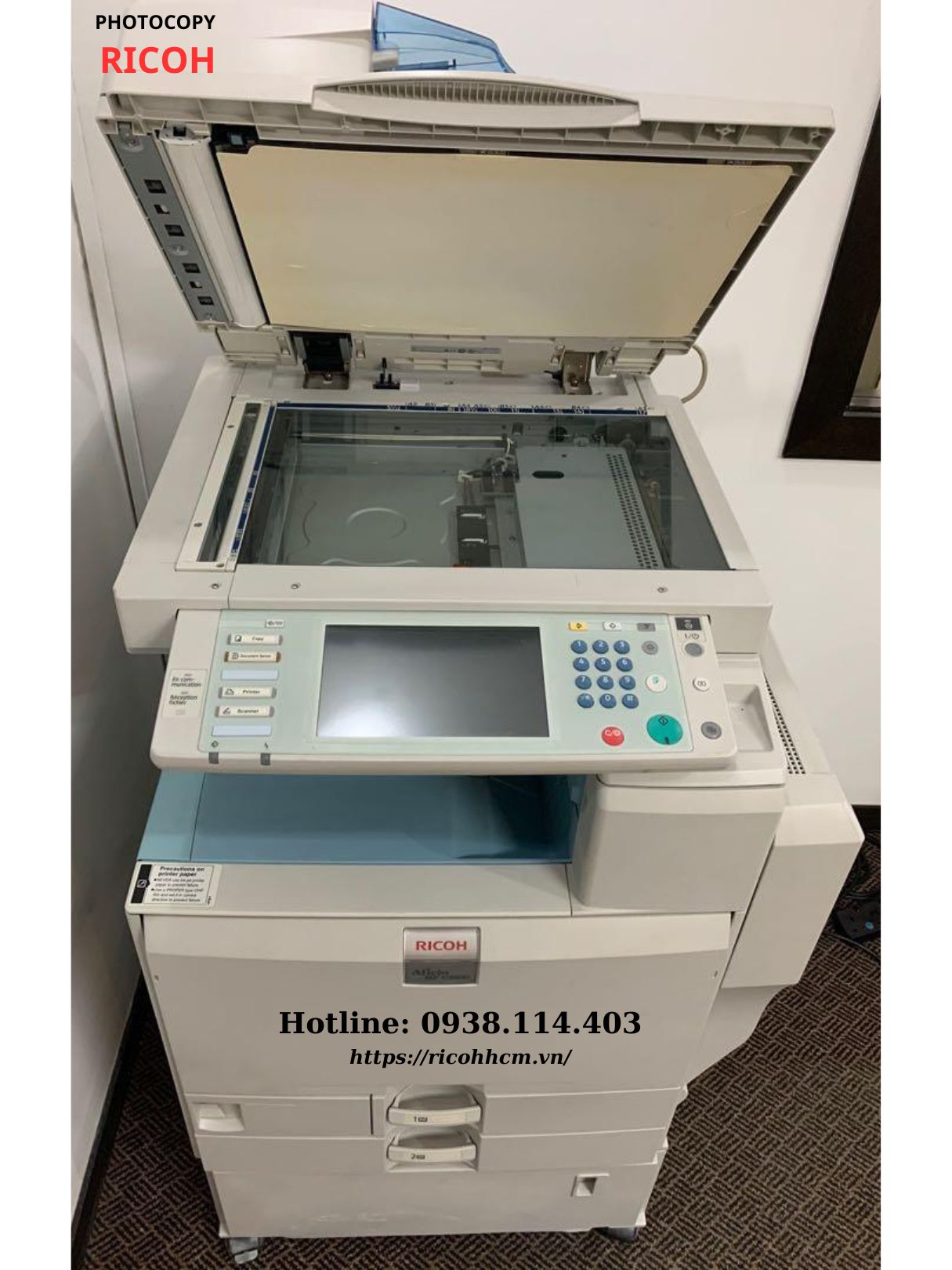 Hãy thuê một chiếc máy photocopy cũ nếu: kinh phí ít, thời gian sử dụng ngắn, số bản in không lớn... 