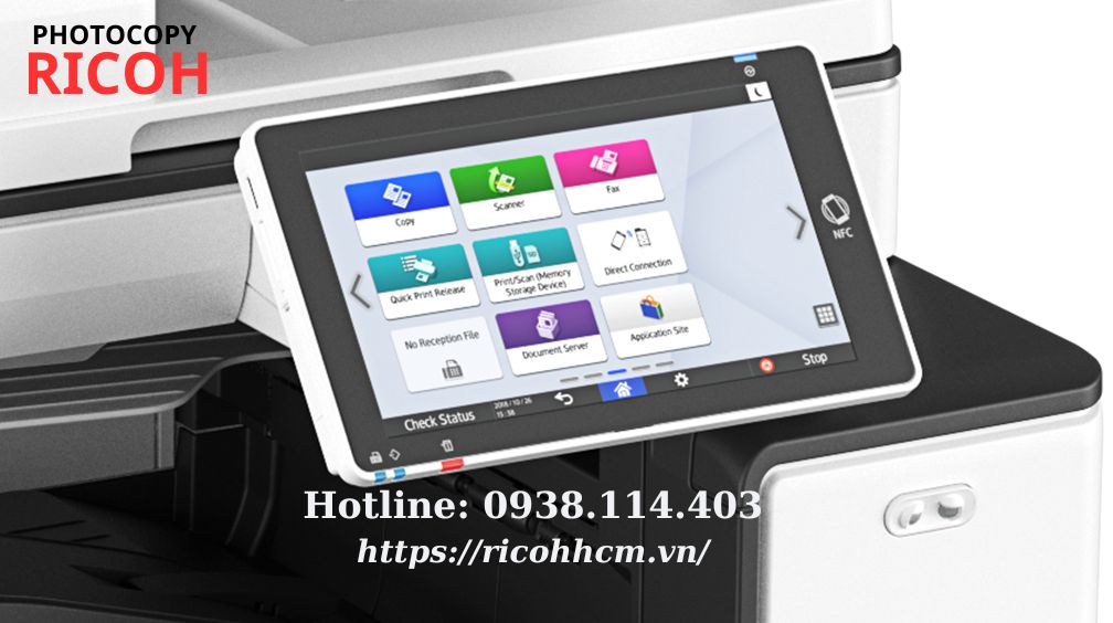 Các công ty bán máy photocopy thành phố Cần Thơ rất ưa chuộng kinh doanh thương hiệu Ricoh do đều có giao diện tối giản, vô cùng bắt mắt, trực quan, không quá phức tạp, dễ hiểu, dễ dàng thao tác.