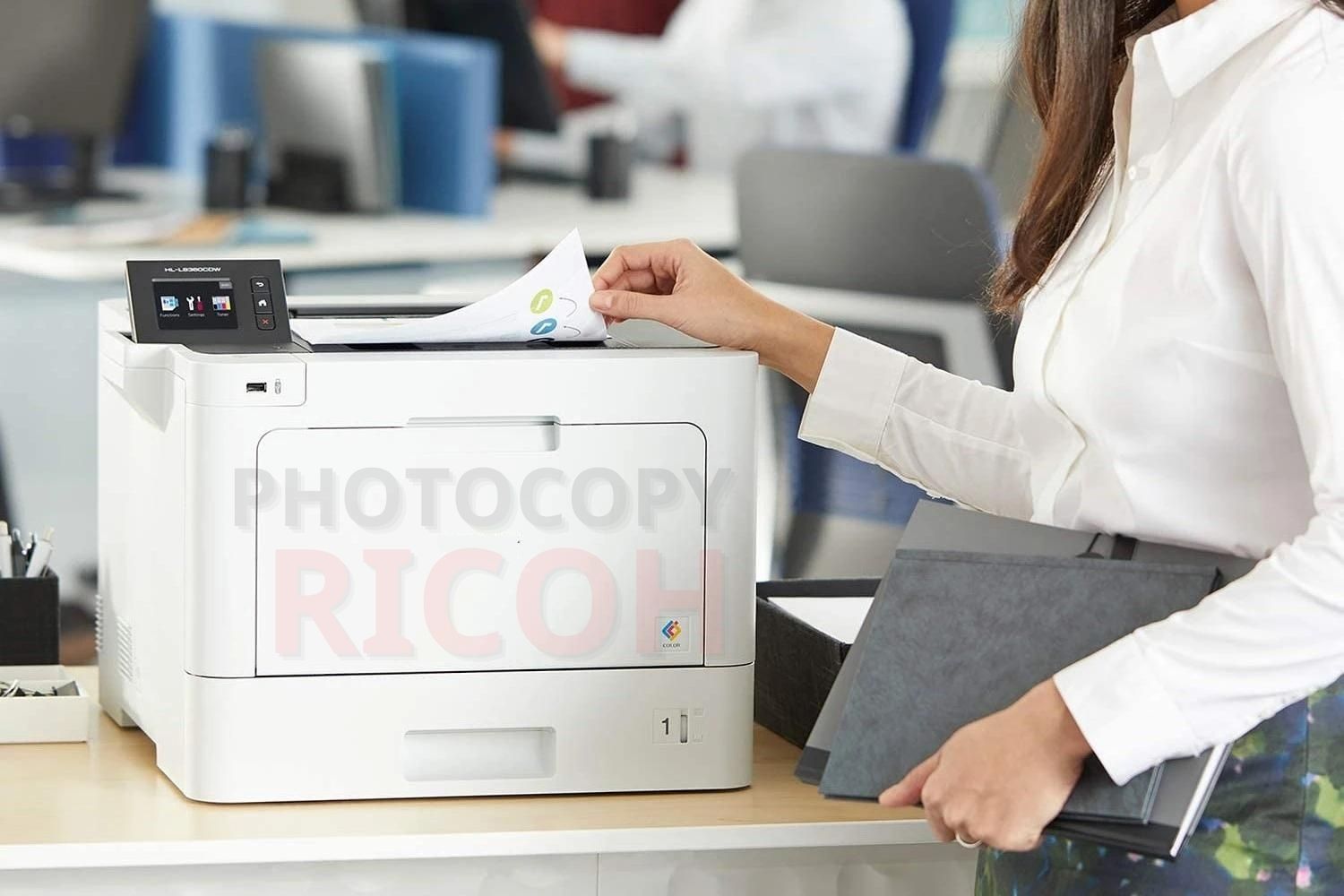 máy photocopy có in được không ? Có thể, một chiếc máy photocopy hiện đại có thể in ấn và cũng có thể scan.