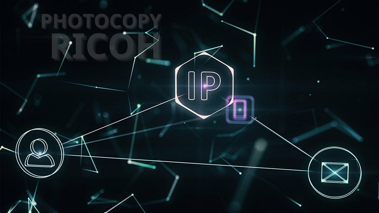 Địa chỉ IP của máy photocopy Ricoh là gì: địa chỉ IP (Internet Protocol) là một giao thức Internet cung cấp danh tính của các thiết bị đã được kết nối mạng, giúp các thiết bị này phân biệt, nhận ra và kết nối với nhau.
