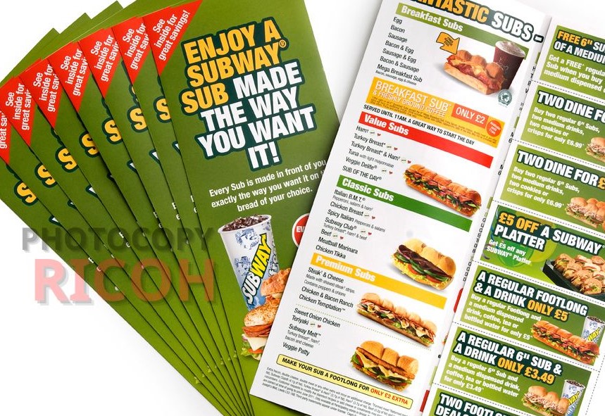 Có nên mua máy photocopy màu không? Các tờ rơi, bản giới thiệu đầy màu sắc luôn luôn tạo ấn tượng mạnh, mang đến sự lôi cuốn cho người đọc, tăng hành vi mua sắm. Đây cũng là một ưu điểm đáng cân nhắc của máy photocopy màu.