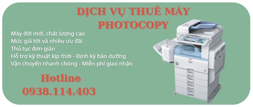 Khi sử dụng dịch vụ thuê máy photocopy tại Long An của Riocohhcm, khách hàng được sử dụng những dòng máy đời mới, chất lượng cao, giá cả hợp lý, niêm yết công khai, bảo dưỡng định kỳ, hỗ trợ kịp thời và giao nhận nhanh chóng