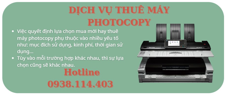 Không phải người dùng nào cũng có thể đầu tư từ vài chục triệu trong một lần, vậy nên Ricohhmc - dịch vụ cho thuê máy photocopy tại Long An sẽ là giải pháp tối ưu cho bạn.