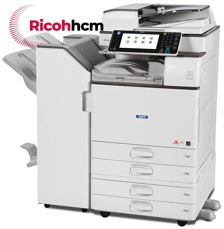 bán máy photocopy Ricoh đời mới mp 3054/4054/5054 : Ricoh MP 4054 sử dụng công nghệ in laser hiện đại, tạo ra những bản in sắc nét, tích hợp nhiều chức năng, chức năng copy siêu tốc, thời gian khởi động khoảng 20 giây giúp tiết kiệm thời gian đáng kể