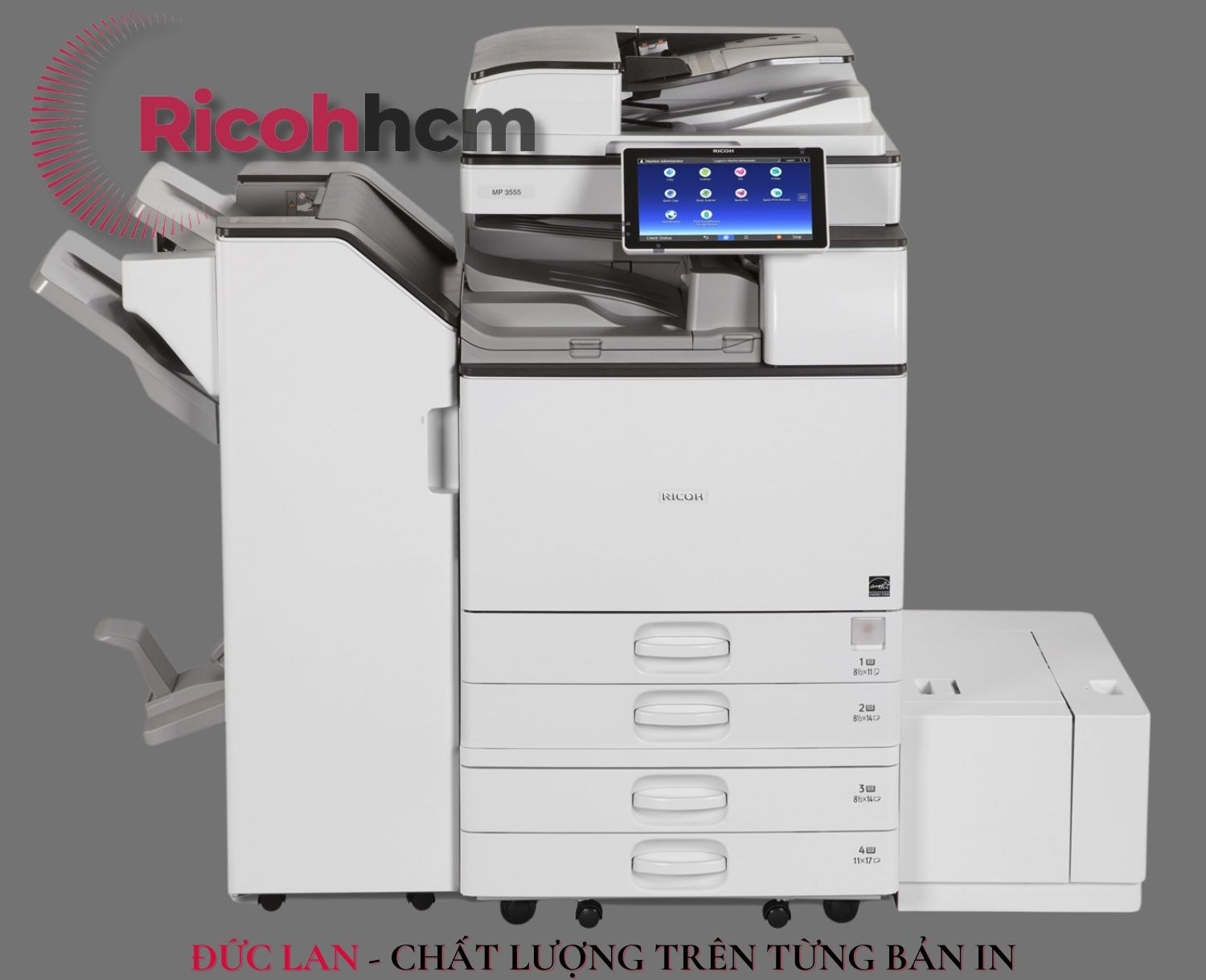 Thị trường mua bán máy photocopy tại Tây Ninh Tây Ninh chứng kiến sự hiện diện của nhiều thương hiệu máy photocopy nổi tiếng như Canon, Ricoh, Xerox, và Sharp. Đặc biệt thương hiệu máy photocopy Ricoh nổi tiếng với sự hoạt động êm ái, tuổi thọ của máy cao, ít hư hỏng vặt trong quá trình sử dụng...