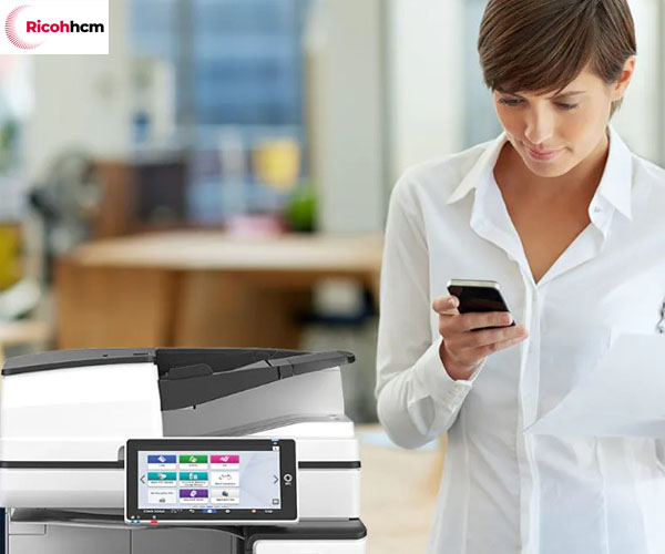 Máy photocopy Ricoh đơi mới đầy đủ các tính năng copy, in, scan màu