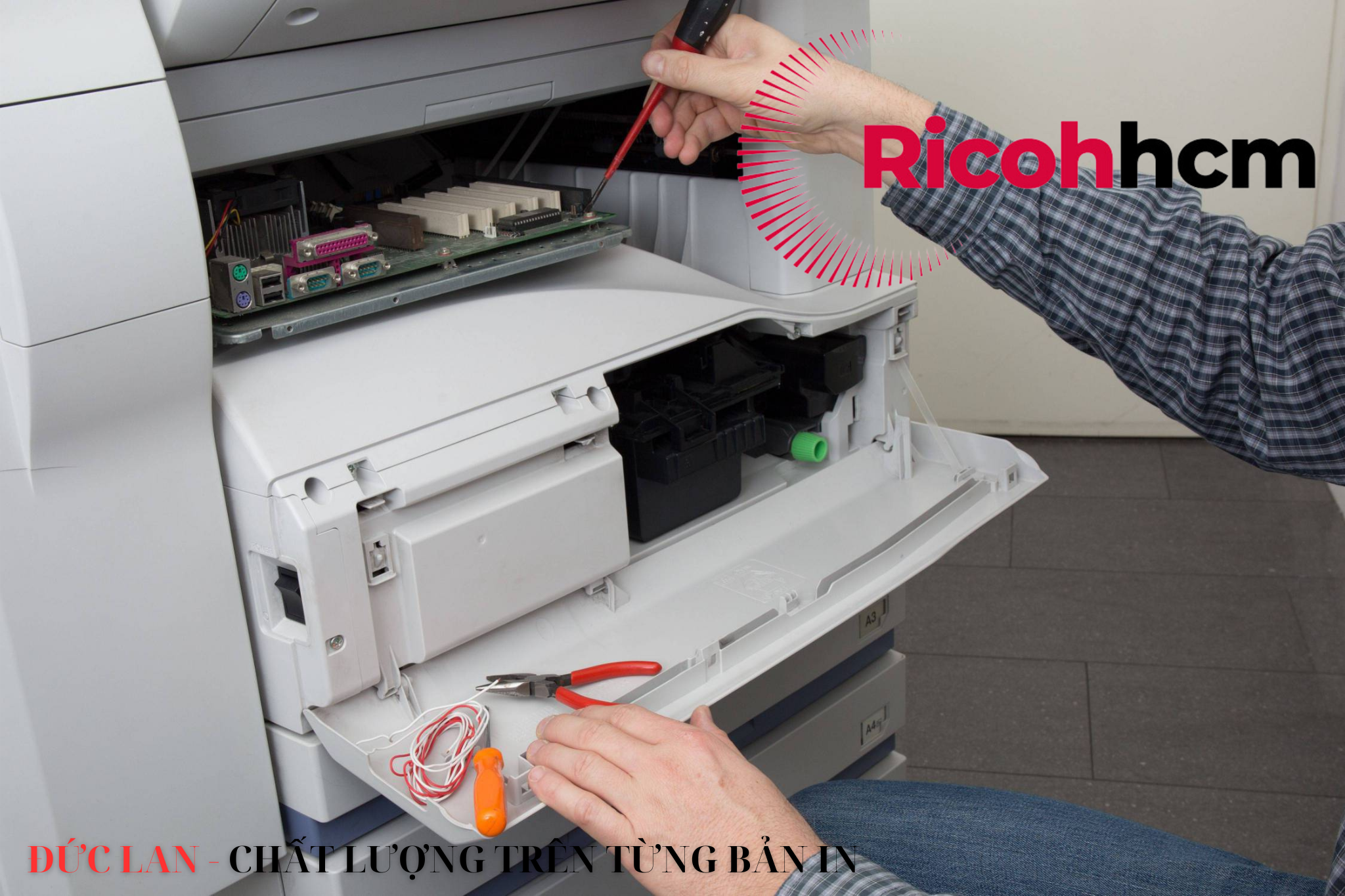 Bảo dưỡng máy photocopy : bảo dưỡng bộ phận kéo giấy