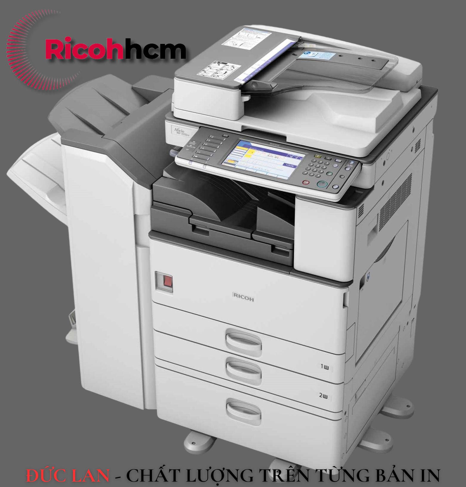 Máy photocopy Aficio MP 3352 được sản xuất bởi dây chuyền công nghệ hiện đại, đảm bảo về chất lượng. Đi cùng đó, sản phẩm tích hợp đa chức năng hỗ trợ quá trình in ấn diễn ra nhanh chóng.