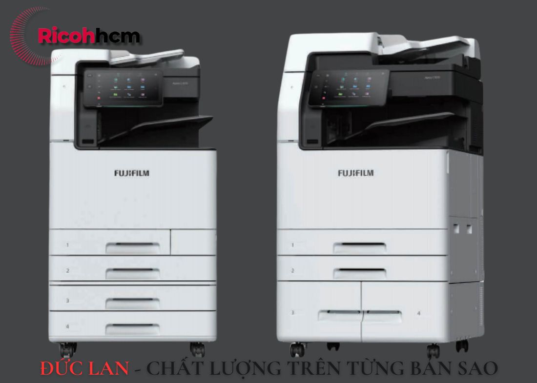 Máy photocopy màu FujiFilm Apeos C5570 có độ phân giải hình ảnh tốt nhất, khung máy chắc chắn, tốc độ copy và in với tốc độ 55 bản/ phút trên khổ giấy A4.