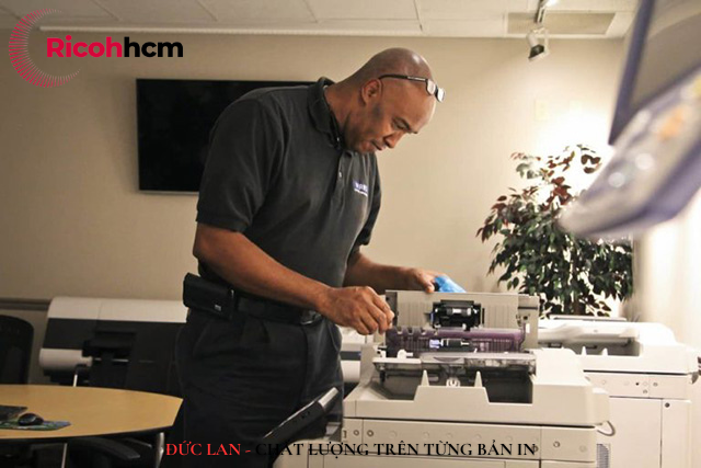 Khắc phục lỗi máy photocopy Ricoh báo Please Wait