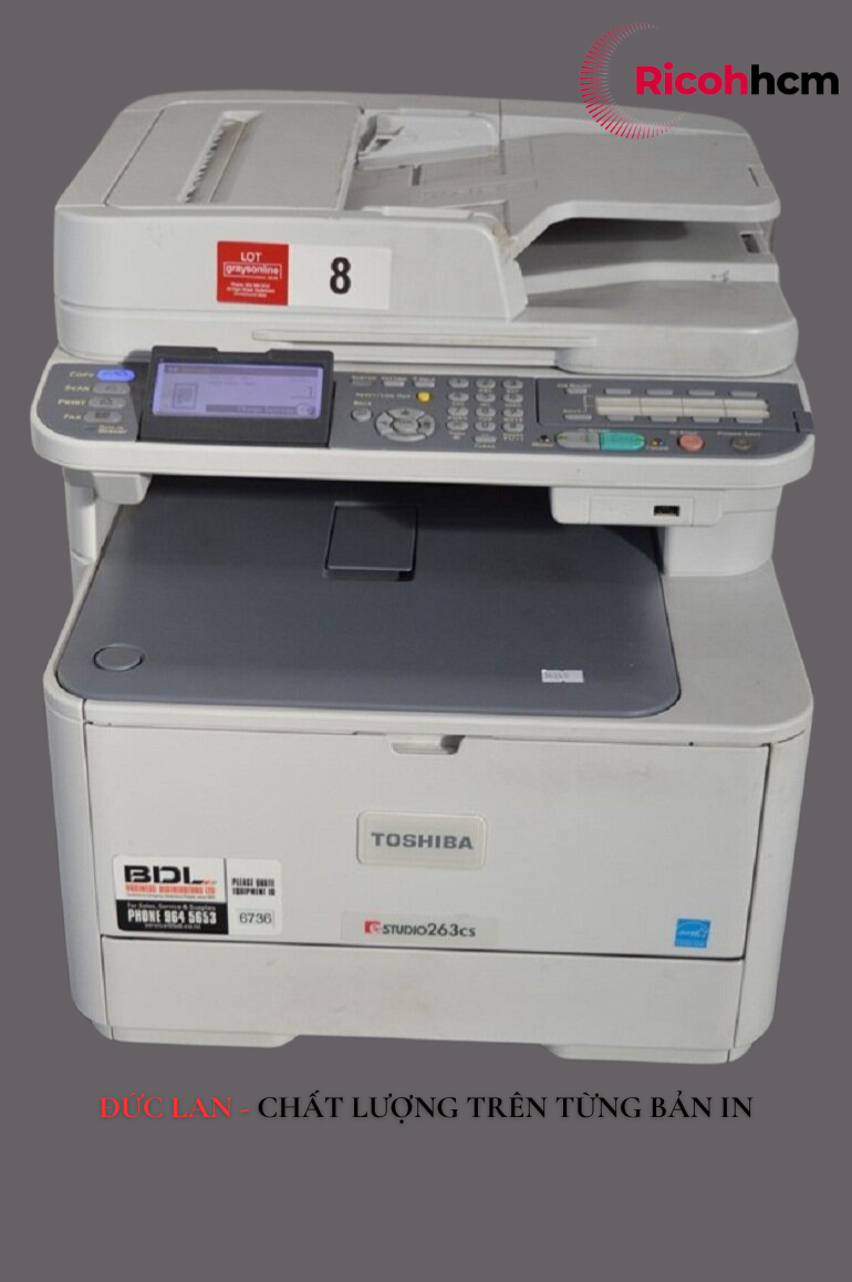 So sánh máy photocopy Ricoh và ToshibaToshiba e-Studio 263CS