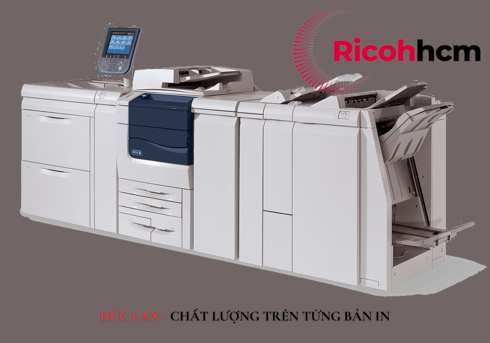 Máy photocopy công suất lớn - Xerox D95A có thể in, copy và scan với tốc độ ấn tượng 95 trang mỗi phút với chất lượng tuyệt vời: 2.400 x 2.400 dpi.