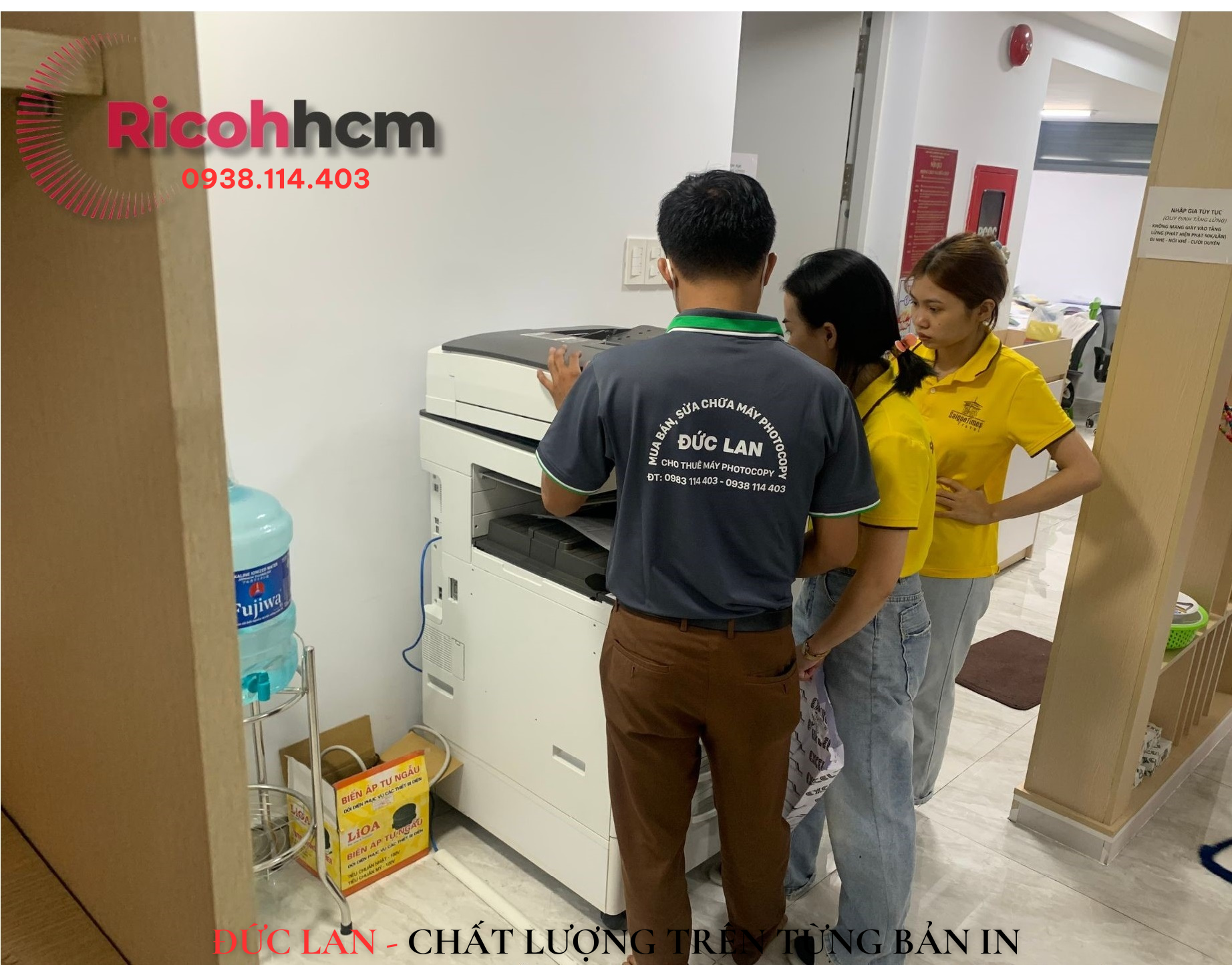 Đức Lan - Địa chỉ thuê máy photocopy Ricoh màu uy tín