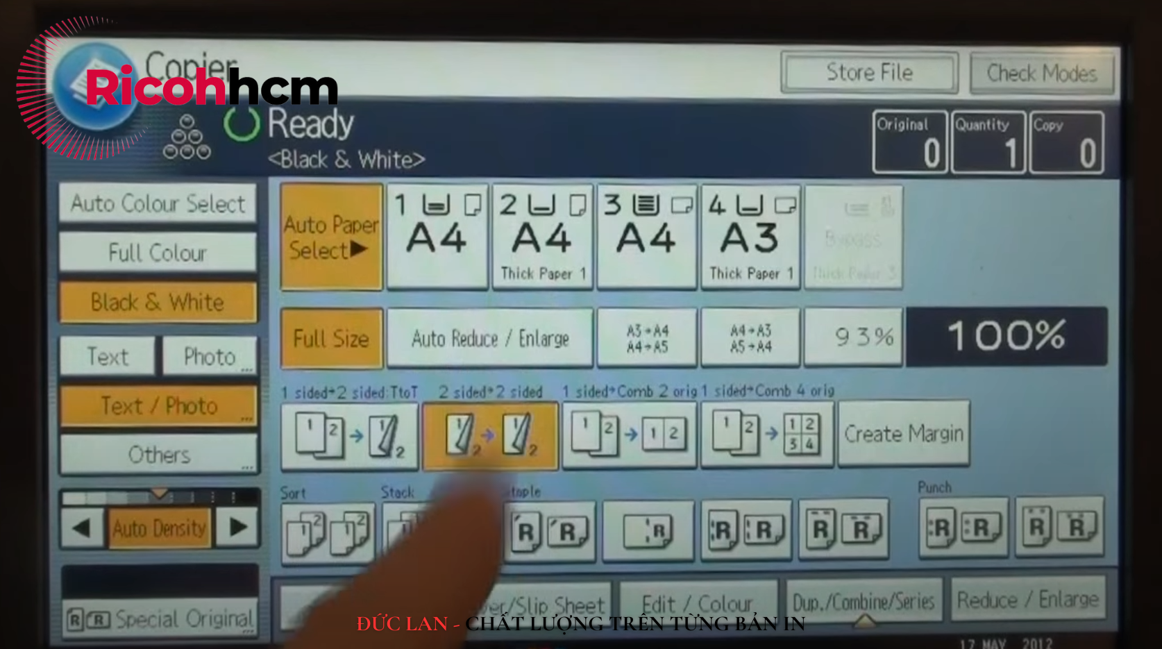 tiết kiệm giấy photocopy hiệu quả