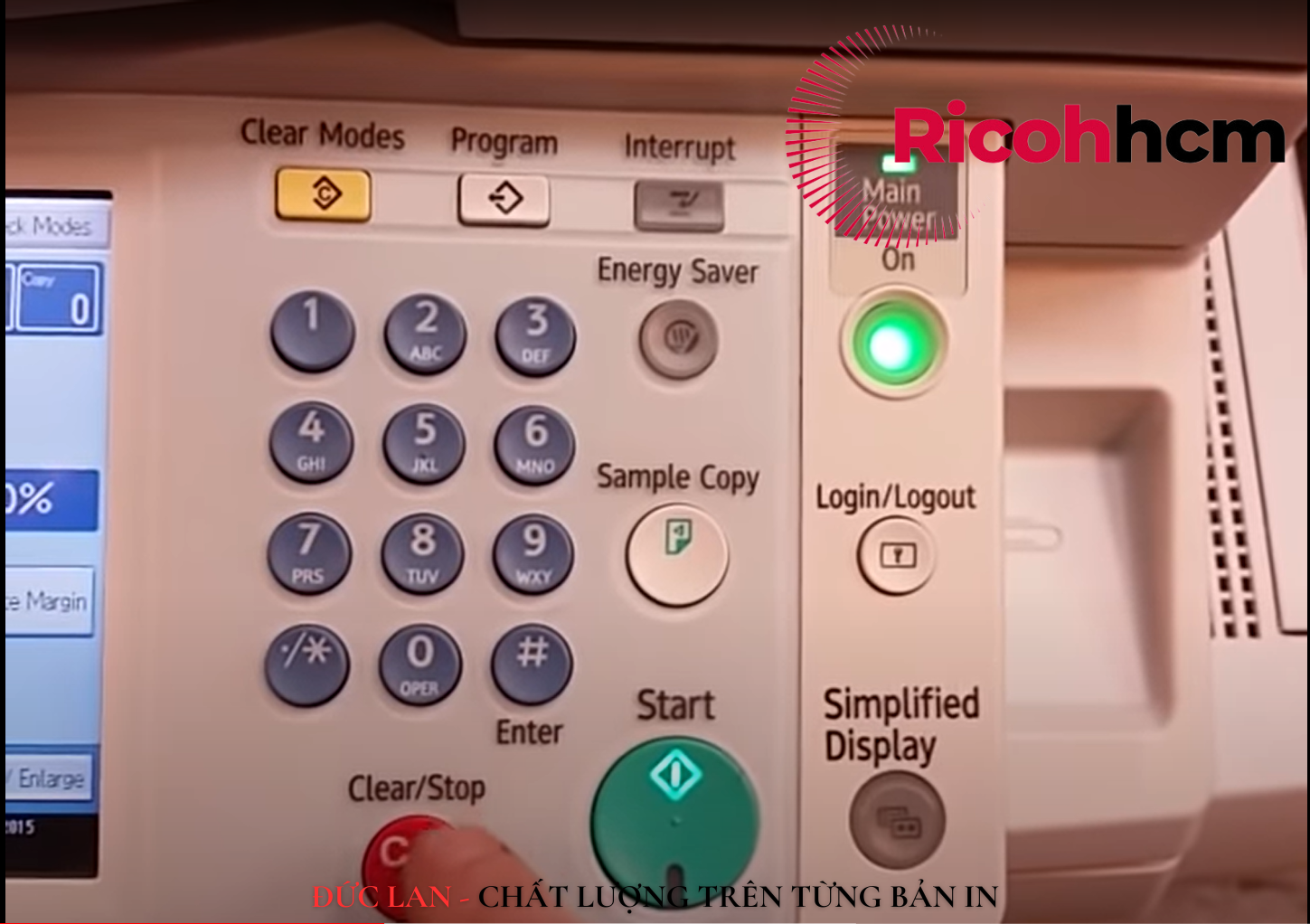 Lỗi SC 555 trên máy photocopy Ricoh