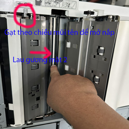 Hướng dẫn sửa máy photocopy bị sọc.